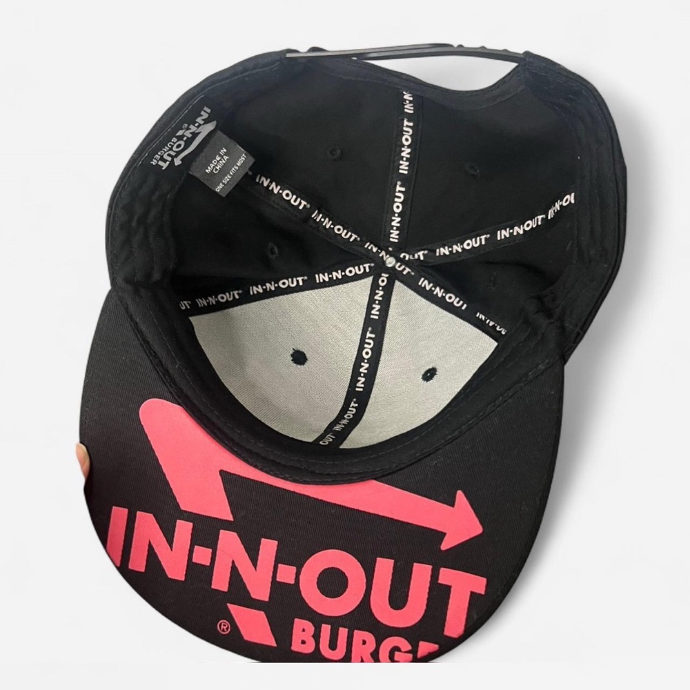 In-N-Out Black Cap One size fits all‎ - Picture 3 of 5